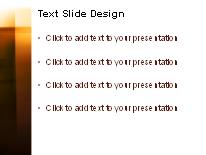 Smooth Tech O PowerPoint Template text slide design